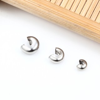 Thép không gỉ Lưỡi liềm Khóa Phụ Kiện Trang Sức DIY Khóa Cuối Thời Trang Cố Định Hình Bầu Dục Phụ Kiện Khóa