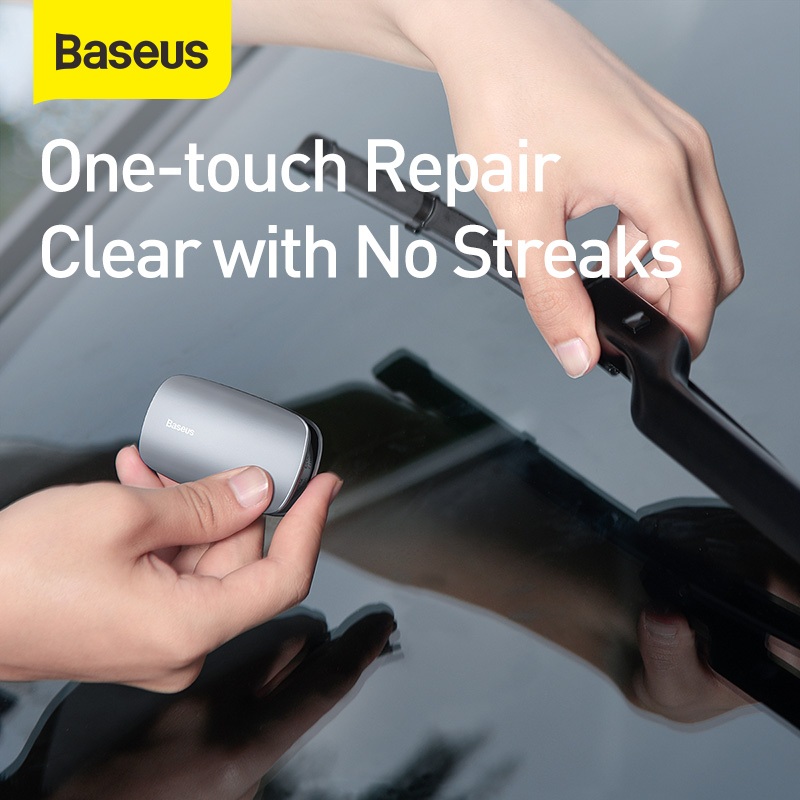 Bộ Dụng Cụ Bảo Dưỡng Sửa Chữa Cần Gạt Nước Kính Baseus Chà Nhẹ Tăng Tuổi Thọ Chắn Gió Xe Hơi Chuyên Dụng