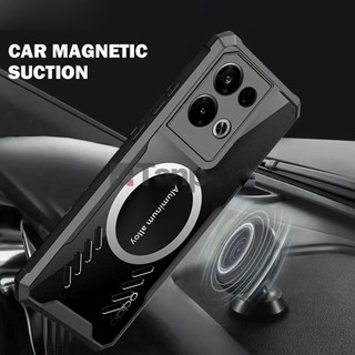 Ốp Từ Tính Làm Mát Cho Redmi Note 13 12 11 11T Pro + 12 Turbo Speed 12R 12T 11T 10T 10 Ốp Lưng Tản Nhiệt