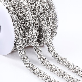 6mm Thép Không Gỉ Keel Dây Xích Trang Sức Làm Phụ Kiện Lớn Nặng Vòng Cổ DIY Handmade Vòng Tay Cung Cấp Bán Buôn