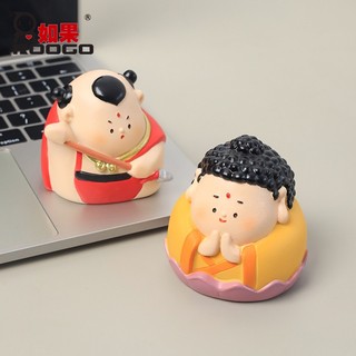 LOVIVER Tượng Tượng Nhỏ Trang Trí Nhà Cửa Dễ Thương Tượng Phật Nhỏ Để Bàn Trang Trí Nội Thất Xe Hơi