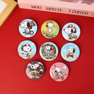 Huy Hiệu Cài Áo Bằng Thiếc Họa Tiết Hoạt Hình snoopy Đáng Yêu