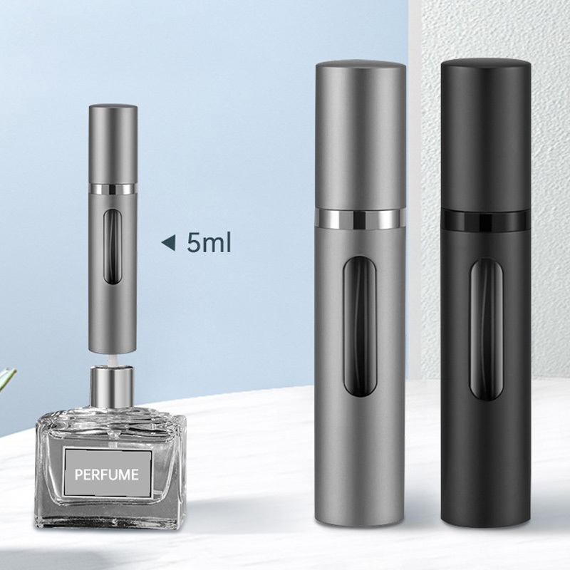 Chai Rỗng 5ml Bằng Nhôm Dạng Xịt Dùng Chiết Nước Hoa Mang Theo Du Lịch ...
