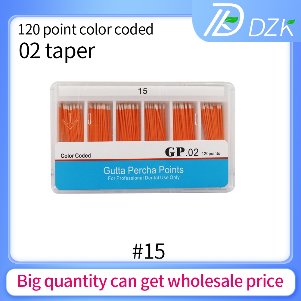 Pointes De Gutta-percha #20 - Boîte De 120 - Marque META - Pour Obturation Canalaire En Endodontie