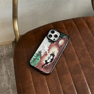 Dành Cho iPhone 17 16 15 14 Pro Max Giáng Sinh Mèo Nhỏ Đen Dành Cho iPhone 13 12 Pro Max Cứng PC Ốp điện thoại iPhone 15 Chống Sốc Cho iPhone 11 Ốp điện thoại Trong Suốt