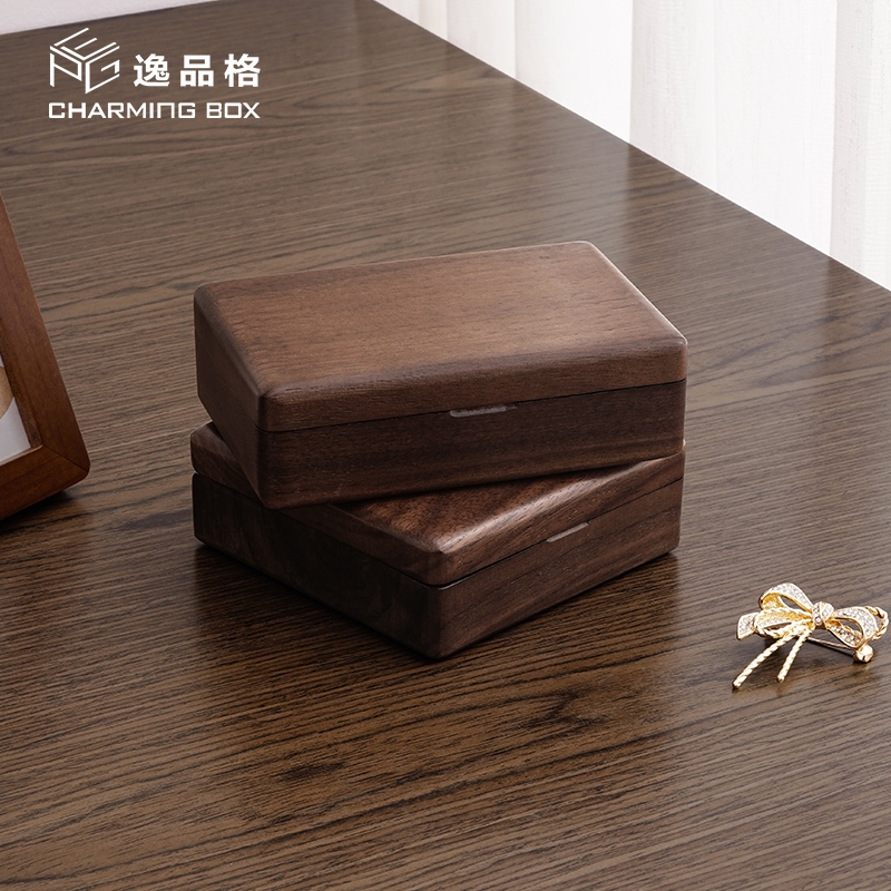 Casegrace Hộp Đựng Trang Sức Bằng Gỗ Có Gương Tiện Dụng