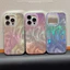 Sang Trọng Ốp Điện Thoại Màu gradient Cho iphone 15 pro max 14 pro max 13 pro max i13 13pro i11 12pro 12 pro max