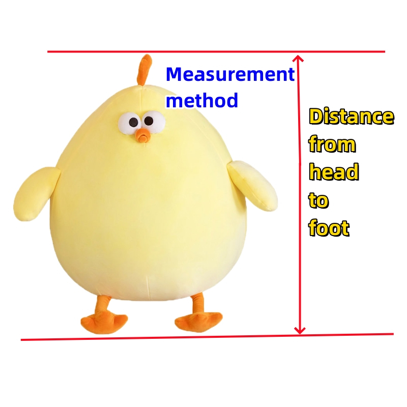 Rytanda Bộ sưu tập Dundun Đồ chơi nhồi bông Soft Plush Chicken Doll Thú Nhồi Bông Hình Gà Con Màu Vàng Dễ Thương