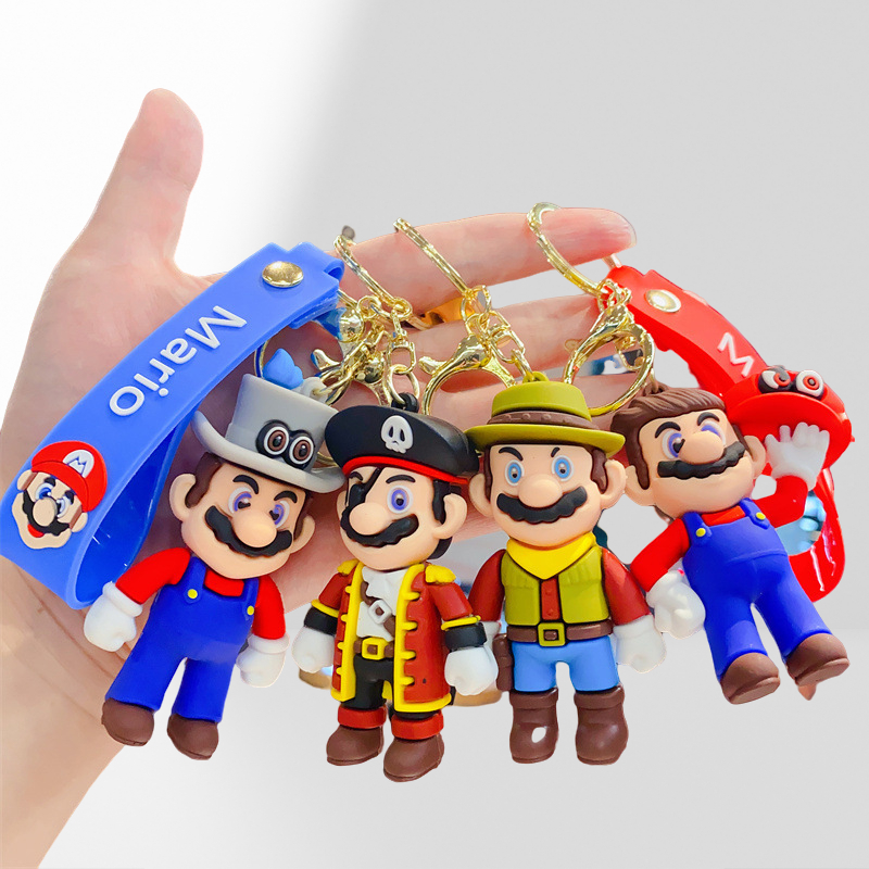 Móc Khóa Hình Búp Bê Hoạt Hình Mario Dễ Thương | Shopee Việt Nam