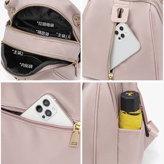 Balo Vải oxford mini Chống Trộm Thời Trang Cho Nữ