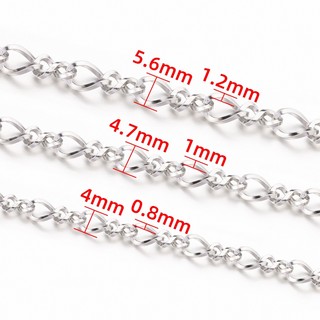 Dây chuyền vuông bằng thép không gỉ cho dây chuyền trang sức DIY Phụ kiện thủ công