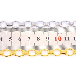 Dây chuyền thủ công đánh bóng vàng 18k bằng thép không gỉ cho trang sức Dây chuyền dập nổi hình thoi