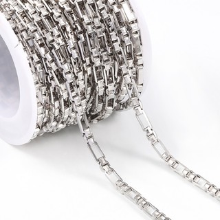 Dây chuyền vuông bằng thép không gỉ cho đồ trang sức thời trang Vật liệu DIY