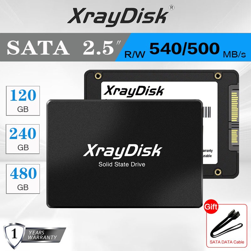 Ssd Sata3 120GB 128GB 240GB 480GB 2.5 "Máy tính ổ cứng SATA.Thẻ mới Thẻ ...