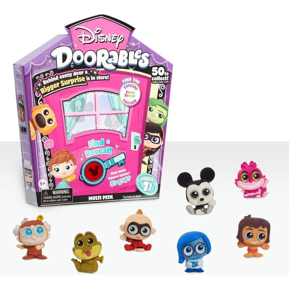 Just play disney doorables peek series 7 Đồ Chơi Nhân Vật Màu Đặc Biệt Cho Bé Trong 5 6 7