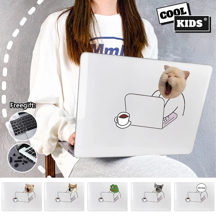 Ốp lưng DIY sáng tạo có vỏ bàn phím cho Macbook Neo A3404 Pro M5 14 16 inch A3434 Air M5 2026 13,6 15,2 inch A4348 A3449 Pro13 M1 M2 A2338 Retina Air M1 2020 Air13.3 A2337