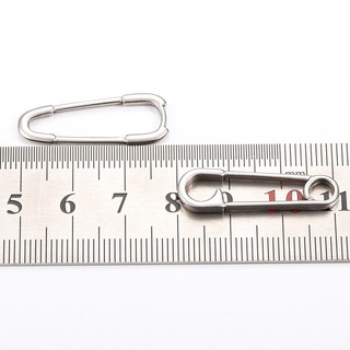 1 / 5 Chiếc Thép Không Gỉ Kẹp Giấy Mặt Dây Chuyền Phụ Kiện Cho DIY Trang Sức Kết Nối Mặt Dây Chuyền Nhỏ