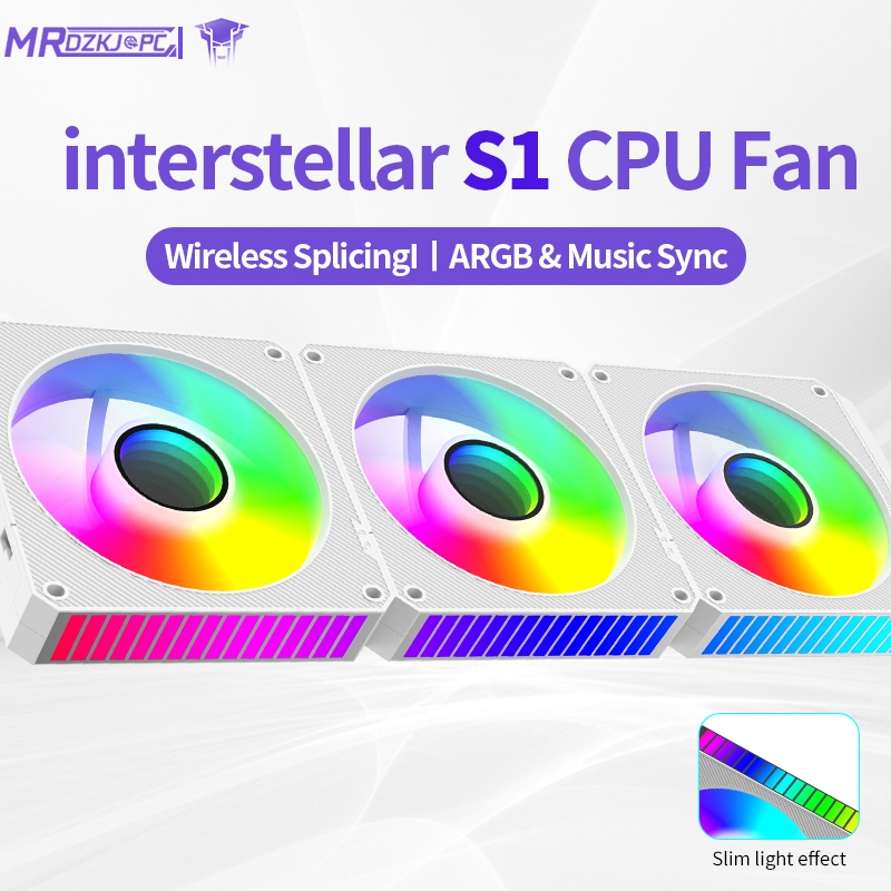 Jungle Leopard Interstellar S1 Quạt Tản Nhiệt cpu 120mm Lăng Kính 3