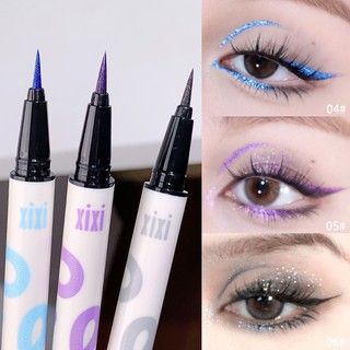 Xixi Bút Kẻ Mắt Dạng Lỏng Chống Nước Chống Mồ Hôi Lâu Trôi Làm Sáng Da Phụ Kiện Chuyên Dụng Dành Cho D7077 d707