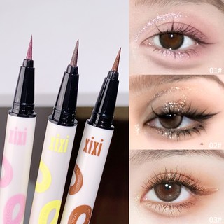 Xixi Bút Kẻ Mắt Dạng Lỏng Chống Nước Chống Mồ Hôi Lâu Trôi Làm Sáng Da Phụ Kiện Chuyên Dụng Dành Cho D7077 d707