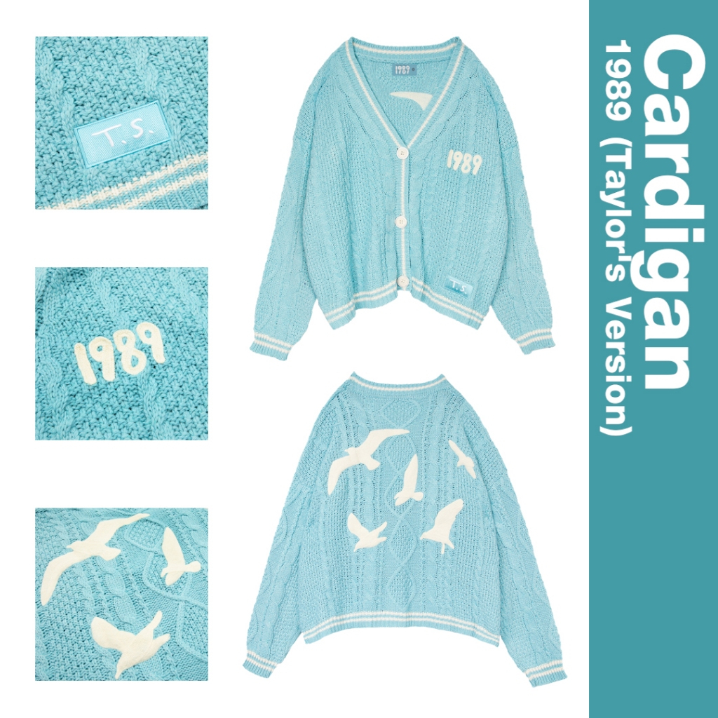 Áo len Cardigan Taylor Swift The Life Of A Showgirl TS Folklore Bộ