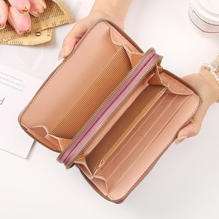 Ví Cầm Tay Dáng Dài Nhiều Ngăn Phong Cách Hàn Quốc Sang Trọng hytaco vdct06