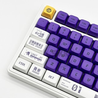 EVA 01 Keycaps Nút Bàn Phím Bằng Nhựa EVA-01 Thay Thế Cho Máy Tính
