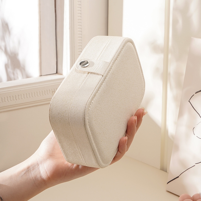 Casegrace Hộp Đựng Trang Sức Bằng Da pu Lót Nhung Sang Trọng Tiện Dụng
