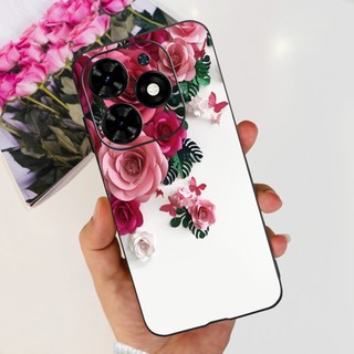 Bao Da Điện Thoại Họa Tiết Hoạt Hình Cho tecno spark go 2024 bg6 20c bg7n Vỏ