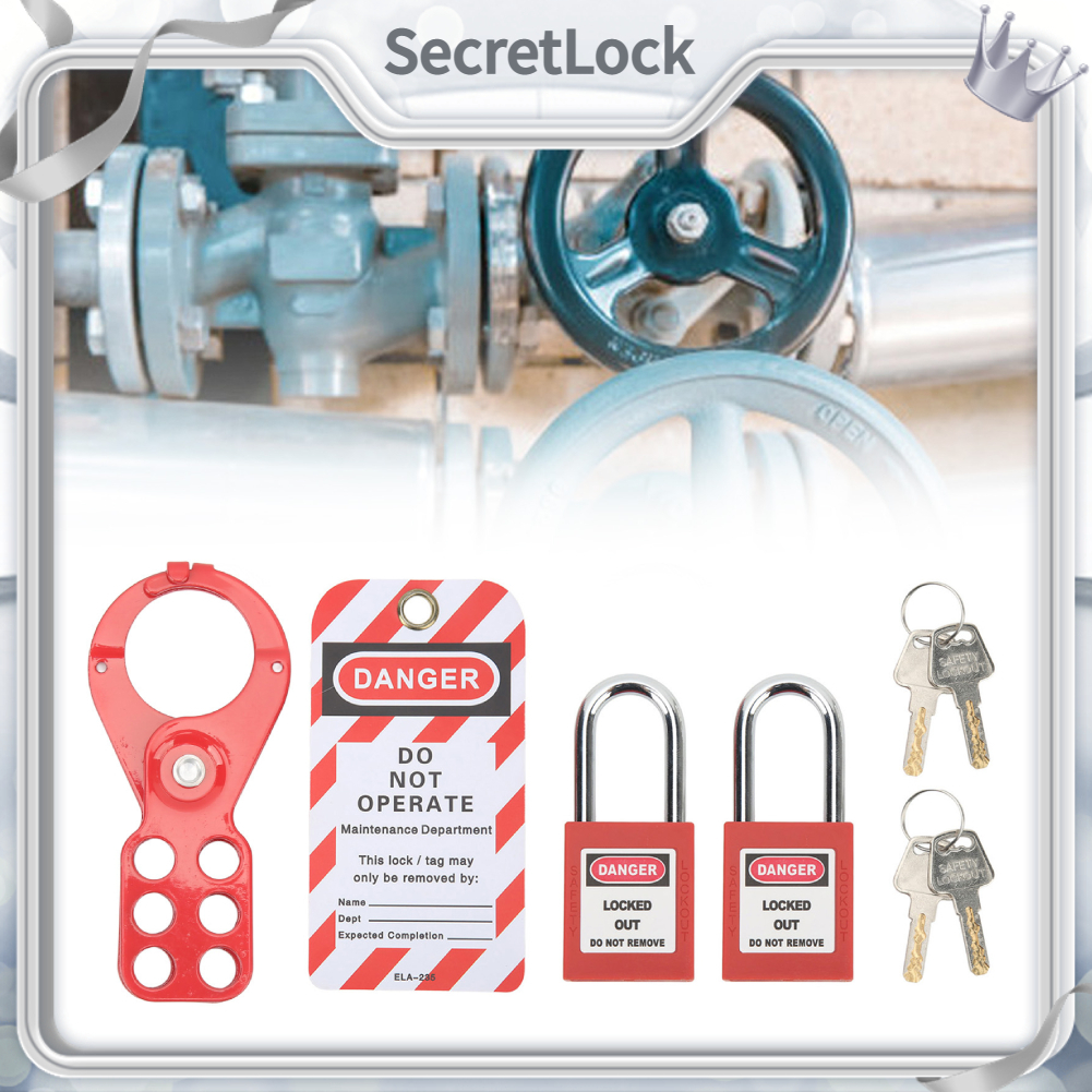 [Hàng Sẵn] Lockout Tagout Kit - Bộ khóa Loto cho thiết bị công nghiệp ...