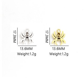 Bộ 20 Mặt Vòng cổ Hợp Kim Hình Nhện Phong Cách Âu Mỹ Cổ Điển diy