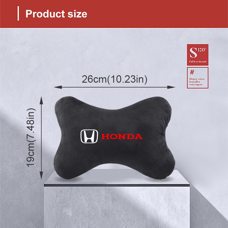 1 Gối Tựa Cổ Gắn Xe Hơi honda dio fit3 rd1 civic binzhi xrv crv accord