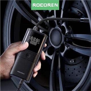 Rocoren Máy Bơm Hơi Kỹ Thuật Số 12v Áp Suất Cao Cho Lốp Xe Hơi / Xe Máy / Xe Đạp Điện