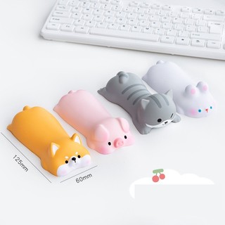 Đệm Cổ Tay Giảm Căng Thẳng Chống Trượt Họa Tiết Hoạt Hình Dễ Thương