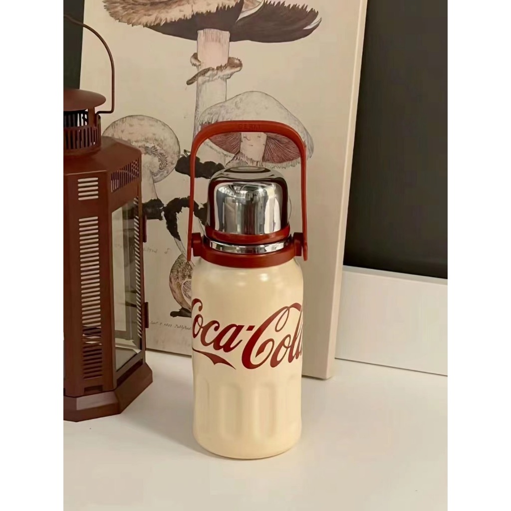 Ảnh Insulated cup Germ capacity 800ml 316 grade stainless steel material Coca Cola Co branded sports Cup 3