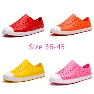 Wnc Nativ Giày Nữ Unisex Nam Dép Chống Thấm Nước Cho Nam Đi Biển Rỗng Giày Size 36-45
