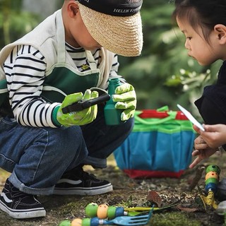 Bộ Dụng Cụ Làm Vườn mini Bằng Sắt Hình Sâu Bướm / Sâu Bướm / Hoa Cho Trẻ Em