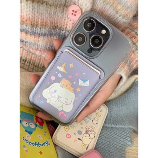 Bao Da Điện Thoại Có Ngăn Đựng Thẻ Từ Tính Cho iphone15pro 15promax 14 14promax 14pro