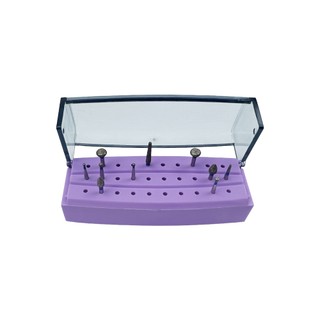 Hộp Đựng Dụng Cụ Mài Răng 30 Lỗ Tiện Dụng Ốp