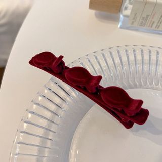 Kẹp Tóc Mái Đôi Dạng Bện Phong Cách Mới Cho Nữ