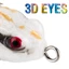 Mồi Câu Cá Giả Hình Ếch Mềm 2.5cm / 3.4g 2 Móc