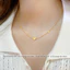 Lắc chân titan không gỉ mạ vàng 18k thiết kế 3 hình trái tim nhỏ xinh xắn phong cách trẻ trung dành cho nữ