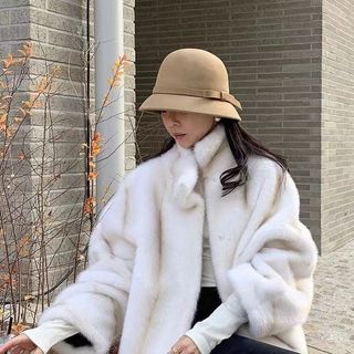 Mũ Thời Trang Thu Đông Phong Cách Pháp Cổ Điển Dành Cho Nữ
