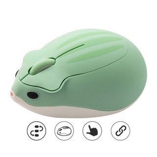 Chuột Chơi Game Không Dây 2.4G Hoạt Hình Dễ Thương Hamster / Mèo Chủ Đề Kết Nối USB Chuột 1200DPI Cho Văn Phòng PC Laptop Trẻ Em Quà Tặng Chuột