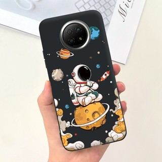 Dễ Thương Ốp Điện Thoại silicone Mềm Mỏng In Hình Phi Hành Gia Cho xiaomi redmi note 9t 5g redmi note 9 5g note9t