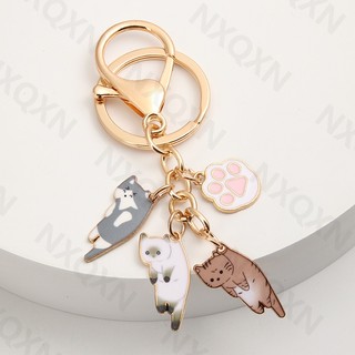 Dễ Thương Móc Khóa Hình Chân Mèo Đáng Yêu