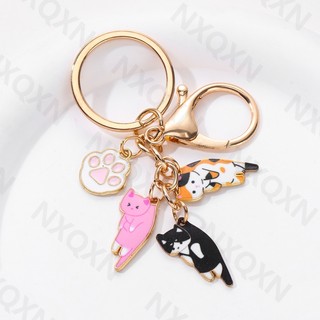 Dễ Thương Móc Khóa Hình Chân Mèo Đáng Yêu