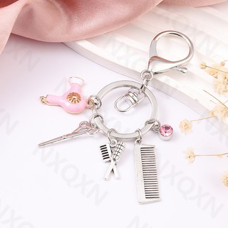 Hoạt Hình Bộ Dụng Cụ Kéo Lược / Lược / Máy Sấy Tóc / Móc Khóa Trang Trí Thủ Công