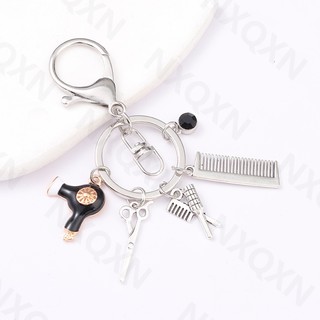 Hoạt Hình Bộ Dụng Cụ Kéo Lược / Lược / Máy Sấy Tóc / Móc Khóa Trang Trí Thủ Công