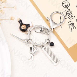 Hoạt Hình Bộ Dụng Cụ Kéo Lược / Lược / Máy Sấy Tóc / Móc Khóa Trang Trí Thủ Công